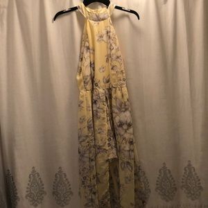 High low romper/jumpsuit